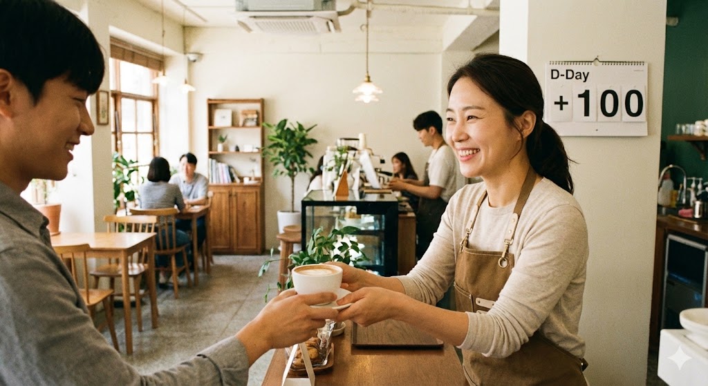 카페 사장님 이미지